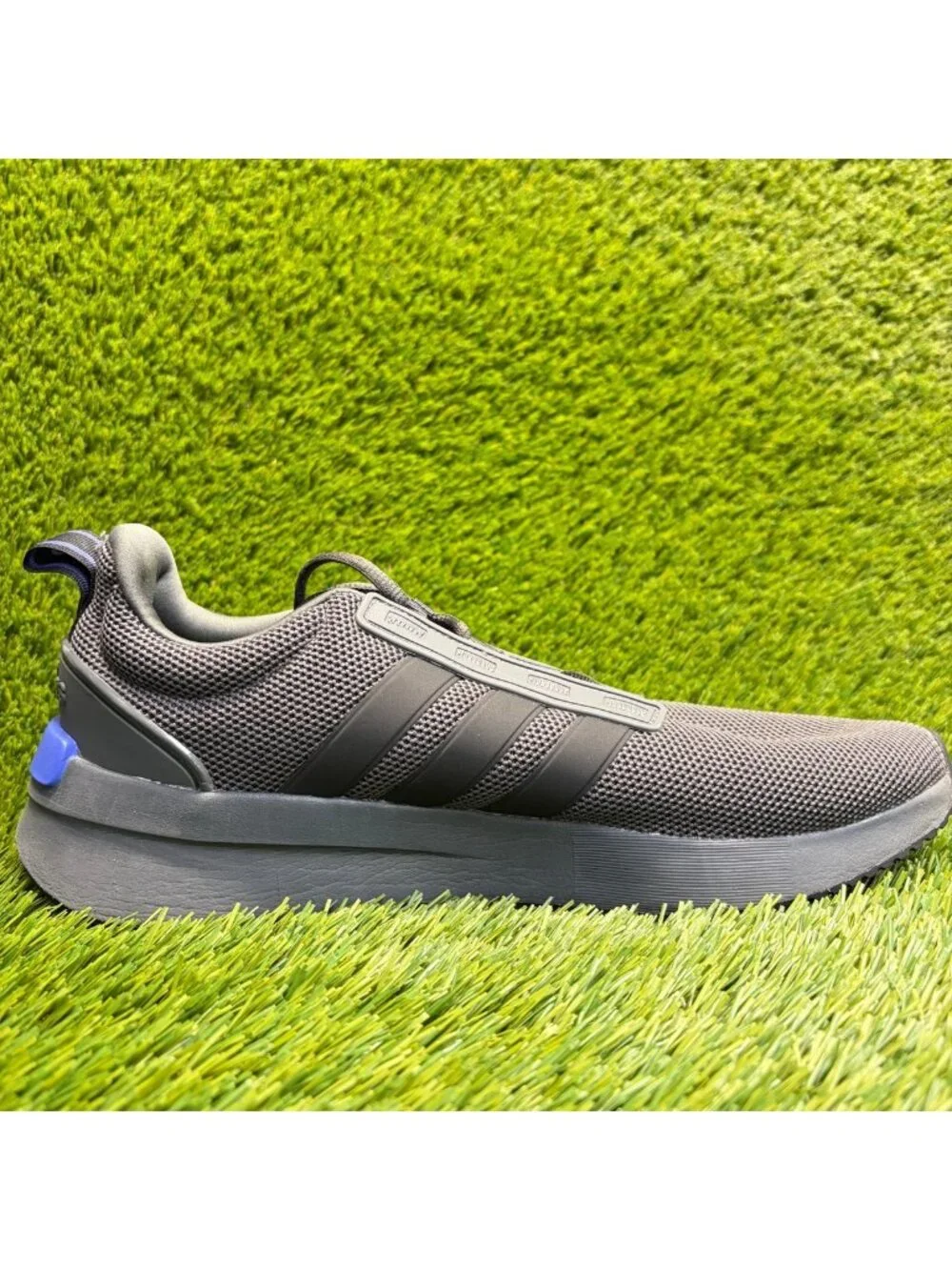 Adidas Racer TR21 Mens Size 10.5 Black Athletic Running Walking Shoes Sneakers